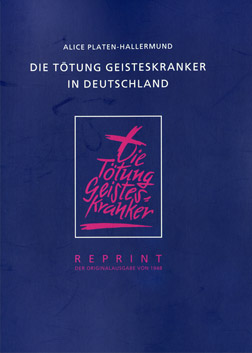  Foto: Buch 'Die Tötung Geisteskranker in Deutschland ' 